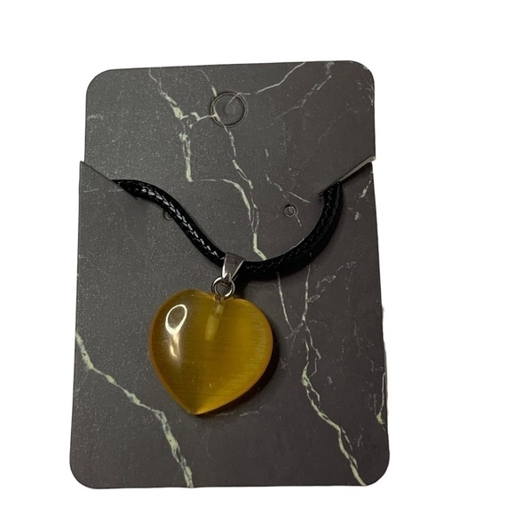 Crystal heart necklace - Picture 2 of 6